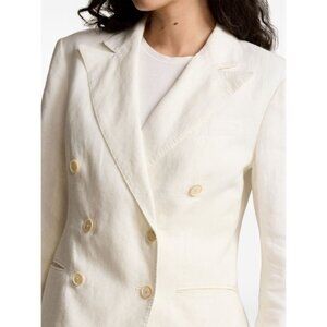 Valerie Steven’s Business Career Linen Blend Blazer
